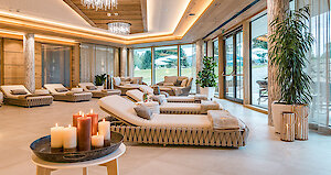 Ruheraum im Wellnesshotel Bayerischer Wald